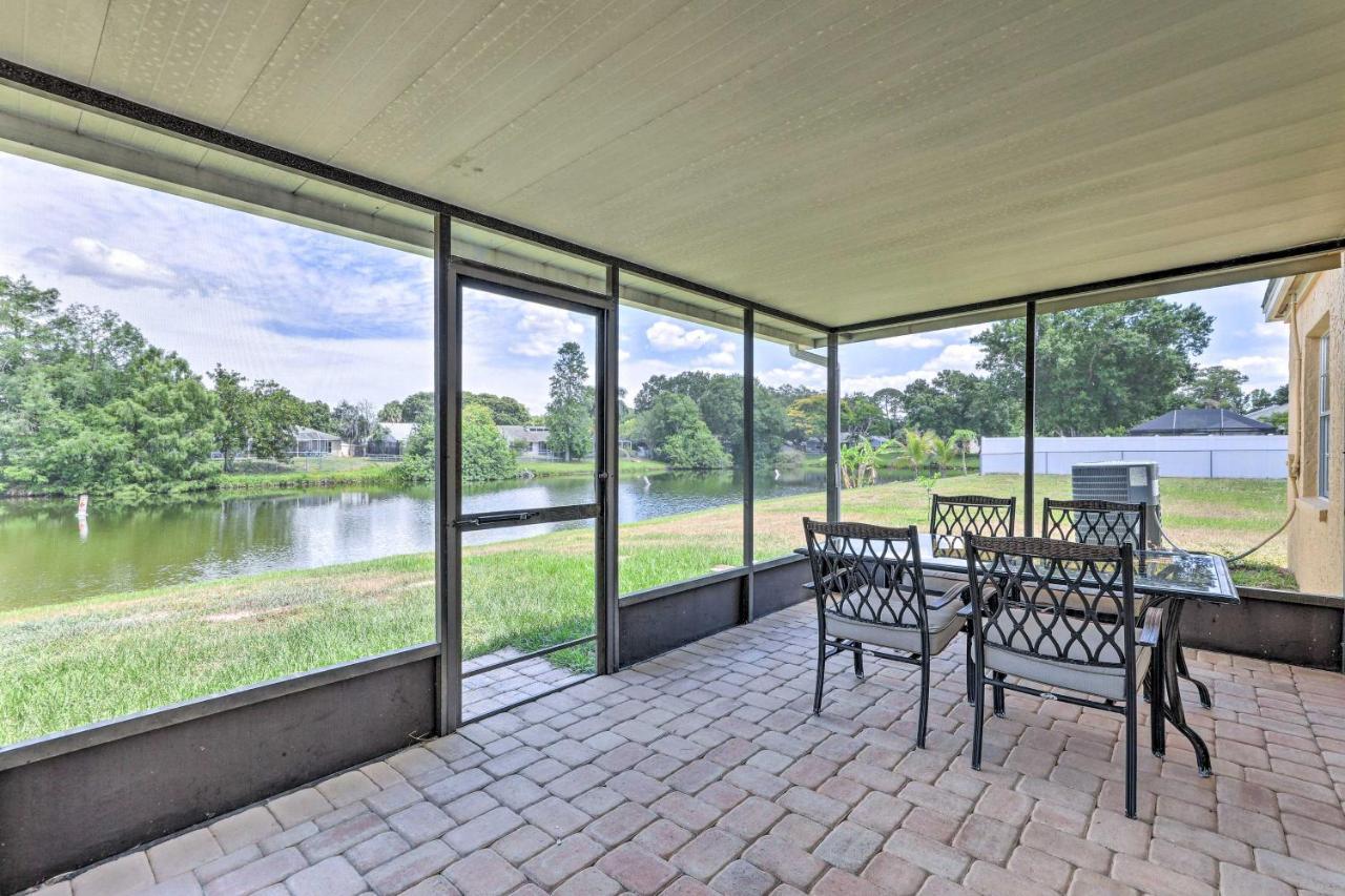 Lanai And Pond At Tranquil Bradenton Retreat!别墅 外观 照片